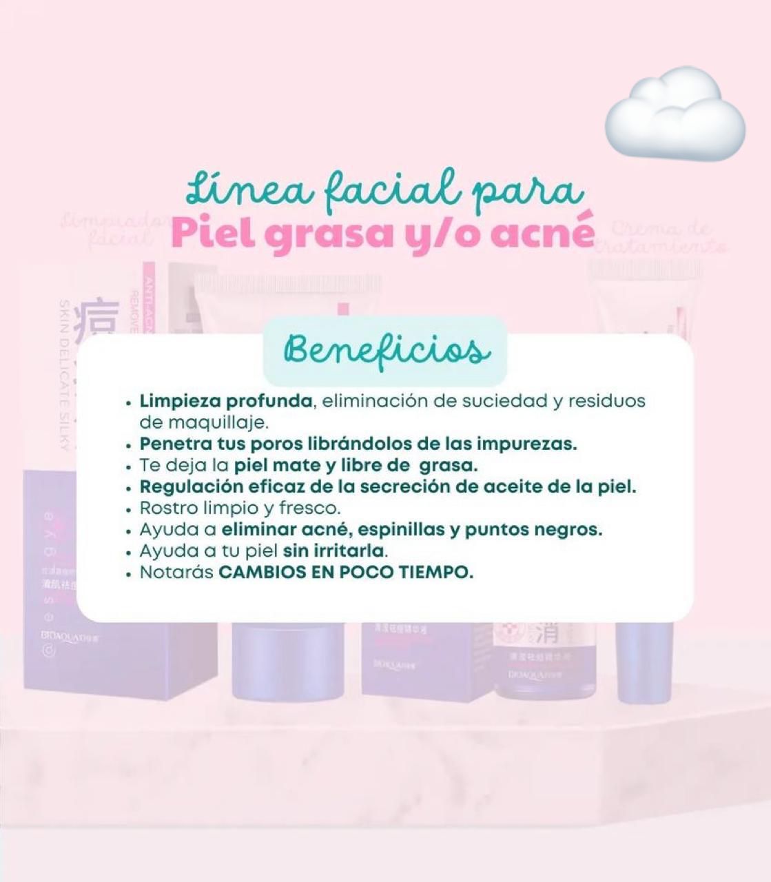 Kit Facial Piel Grasa y/o Acné