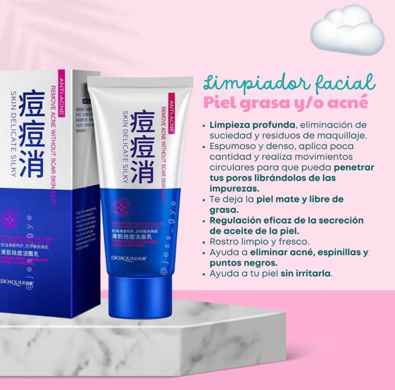 Kit Facial Piel Grasa y/o Acné