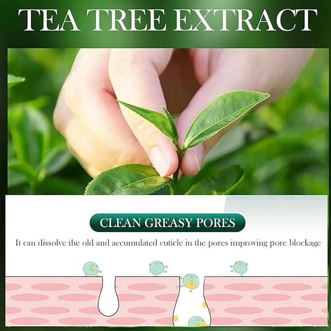 Kit Facial de Árbol de Te Control de Grasa y Acné
