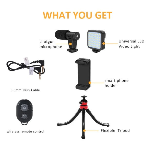 Kit De Grabación Vlogger