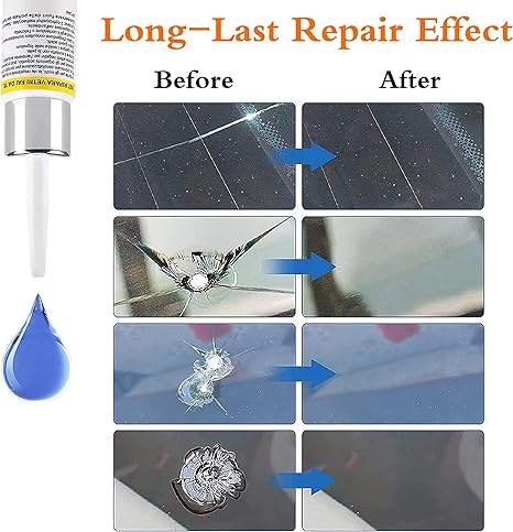 Líquido reparador de vidrios