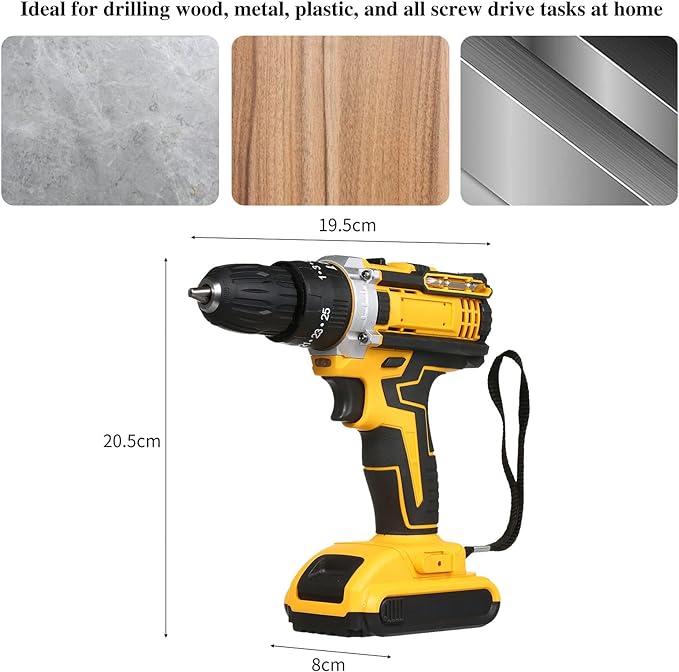 Kit de Taladro Eléctrico