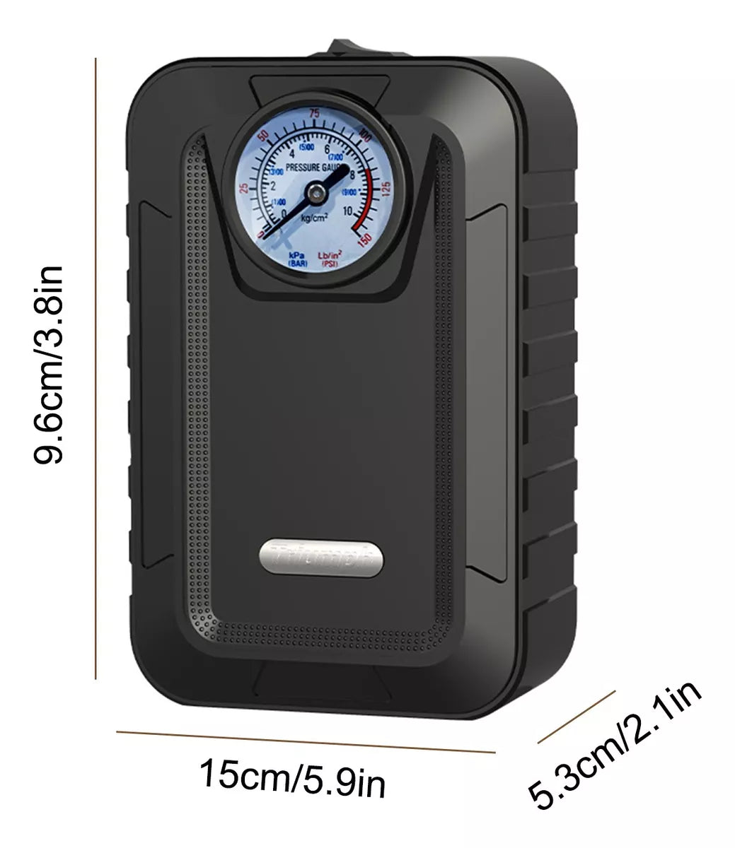 MINI COMPRESOR DE AIRE PORTATIL