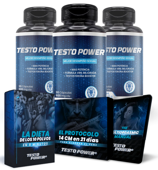 Combo Testo Power (3 Unid + 3 libros)
