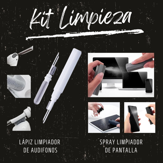 Kit de Limpieza (Audífonos y Pantallas)